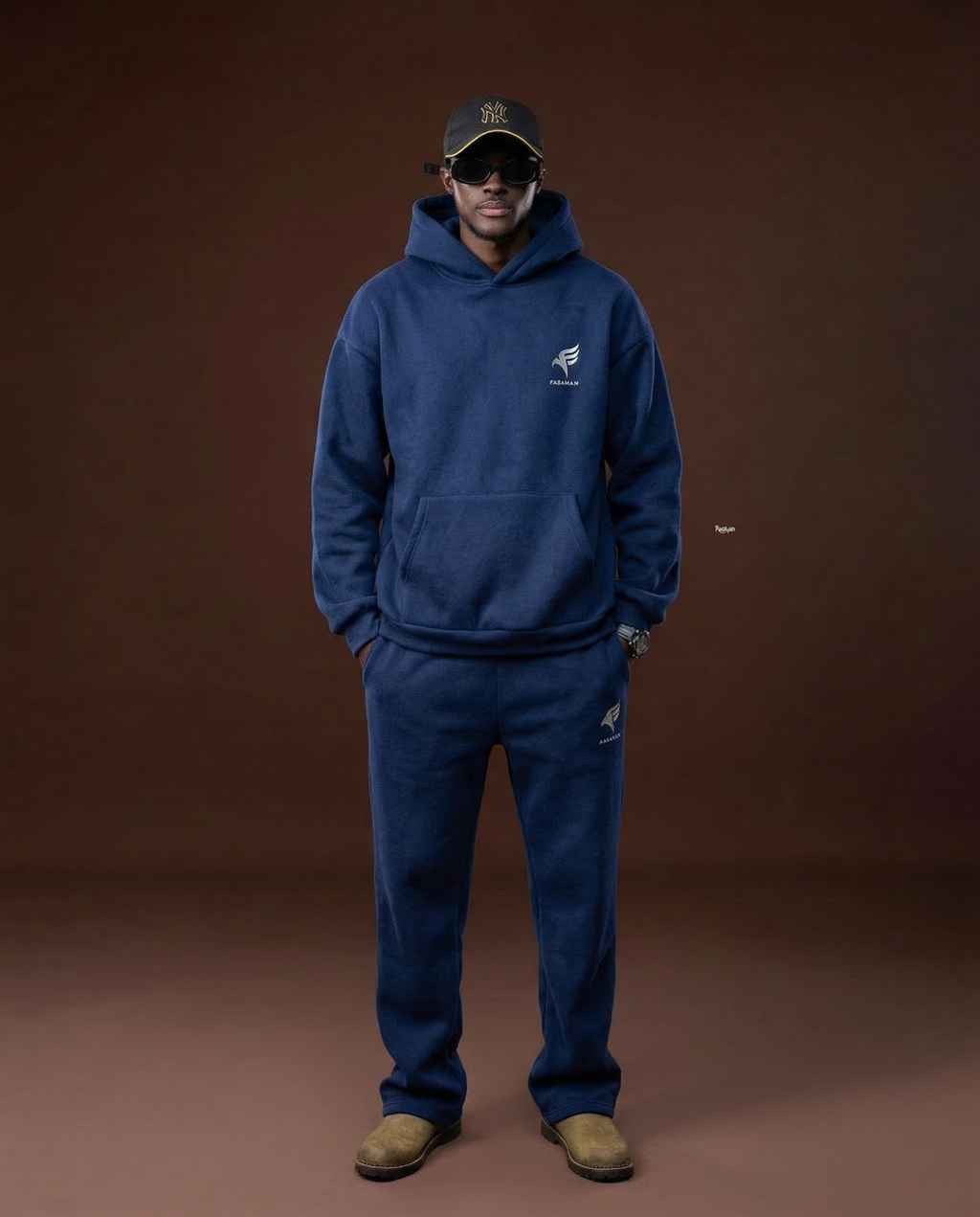 Asaman Deep Blue Cozy Set