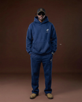 Asaman Deep Blue Cozy Set